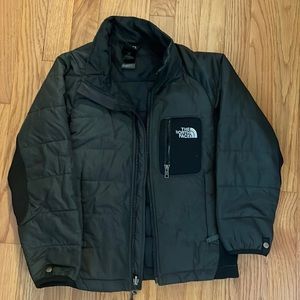 Boys north face thin winter jacket